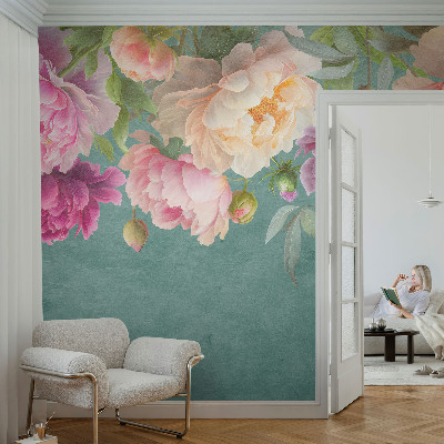 Autocolante de parede fotográfico Elegância floral
