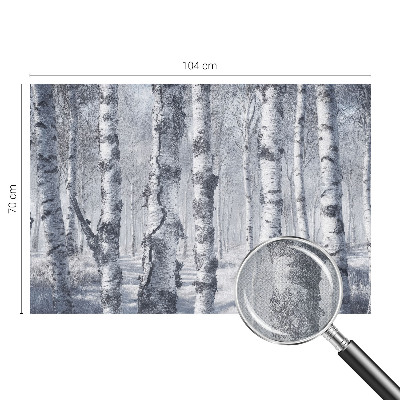 Papel de parede autocolante para sala natureza gélida