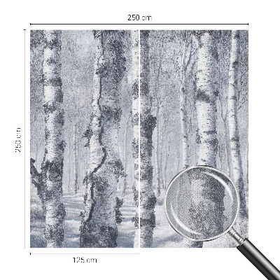 Papel de parede autocolante para sala natureza gélida