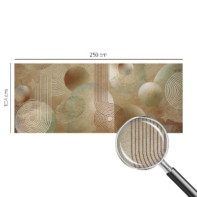 Papel de parede autocolante com padrão geométrico