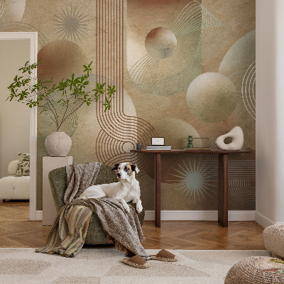 Papel de parede autocolante Padrão geométrico