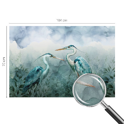 Papel de parede infantil Aves da natureza