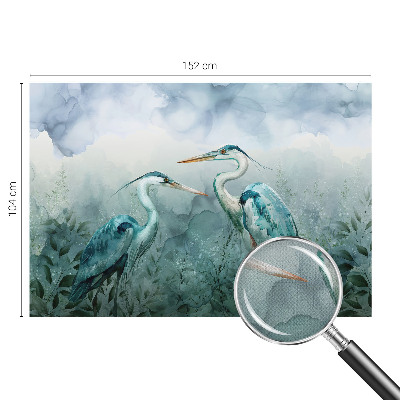 Papel de parede infantil Aves da natureza