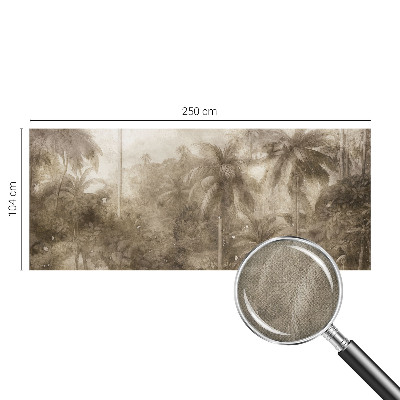 Papel de parede autocolante para sala Paisagem exótica