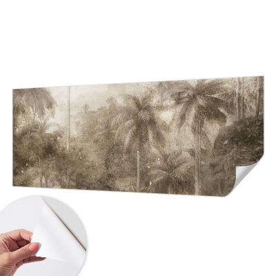 Papel de parede autocolante para sala Paisagem exótica