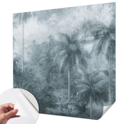 Papel de parede autocolante para quarto Vegetação tropical