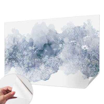 Papel de parede autocolante com estampa Prado florido
