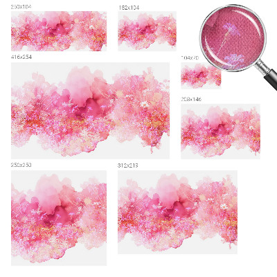 Autocolante de parede fotográfico Estampa floral