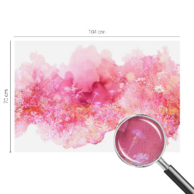Autocolante de parede fotográfico Estampa floral