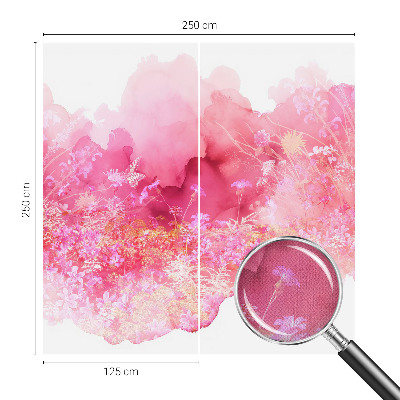 Autocolante de parede fotográfico Estampa floral