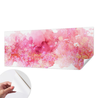 Autocolante de parede fotográfico Estampa floral