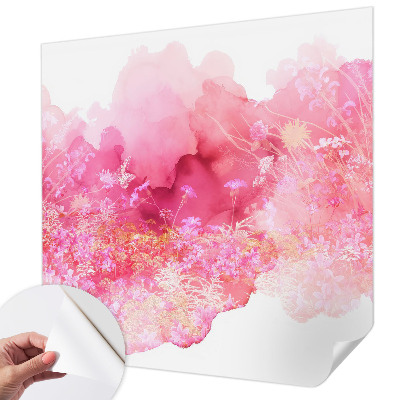 Autocolante de parede fotográfico Estampa floral