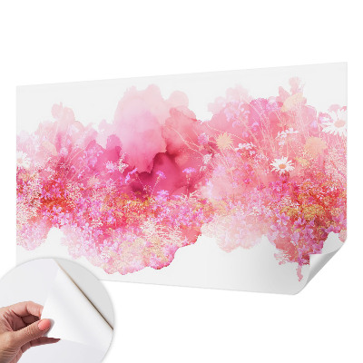 Autocolante de parede fotográfico Estampa floral