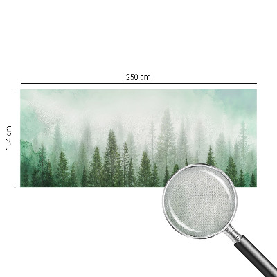 Papel de parede para criança Lobo na floresta
