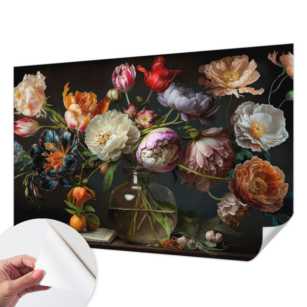 Papel de parede autocolante para quarto Buquê de flores