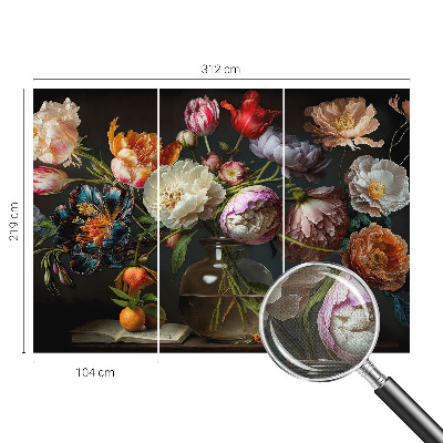 Papel de parede autocolante para quarto Buquê de flores