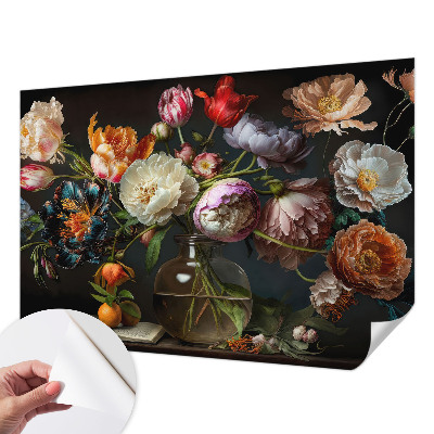 Papel de parede autocolante para quarto Buquê de flores