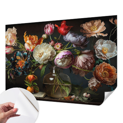 Papel de parede autocolante para quarto Buquê de flores