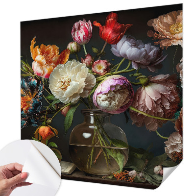 Papel de parede autocolante para quarto Buquê de flores