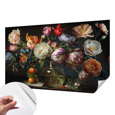 Papel de parede autocolante para quarto Buquê de flores