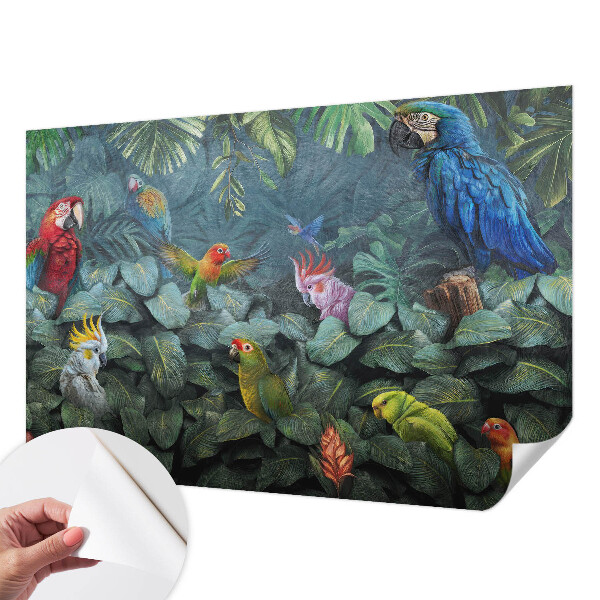 Papel de parede autocolante Selva exótica