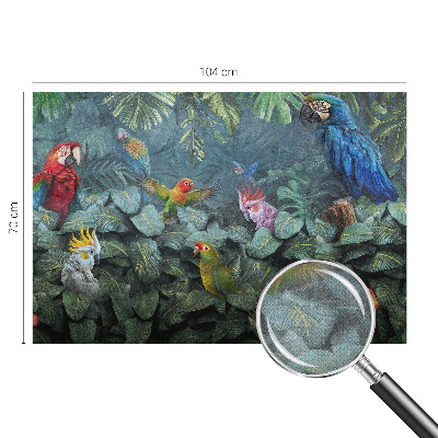 Papel de parede autocolante Selva exótica