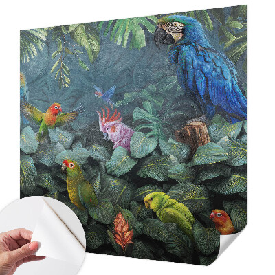 Papel de parede autocolante Selva exótica