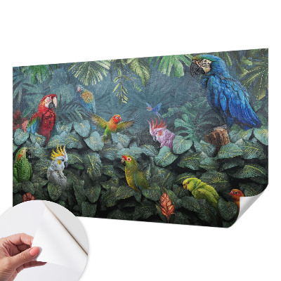 Papel de parede autocolante Selva exótica