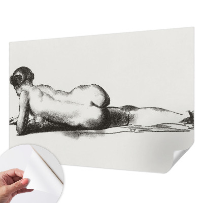 Papel de parede autocolante para sala Um ato sutil