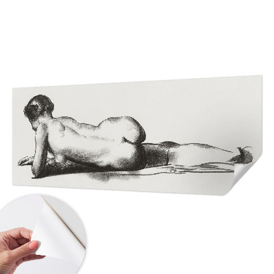 Papel de parede autocolante para sala Um ato sutil