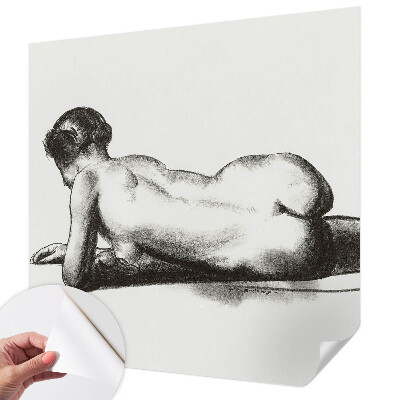 Papel de parede autocolante para sala Um ato sutil