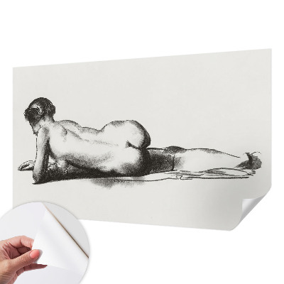 Papel de parede autocolante para sala Um ato sutil