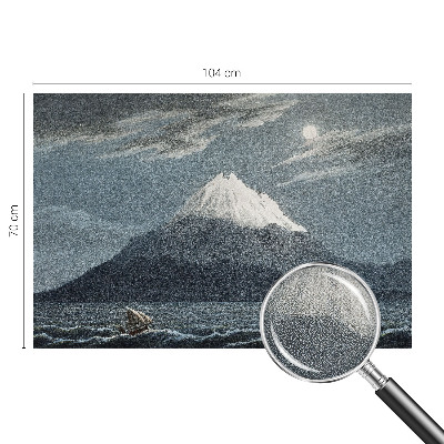 Autocolante de parede fotográfico Noite iluminada pela lua