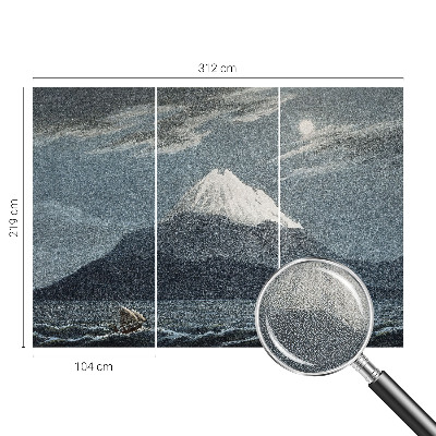 Autocolante de parede fotográfico Noite iluminada pela lua