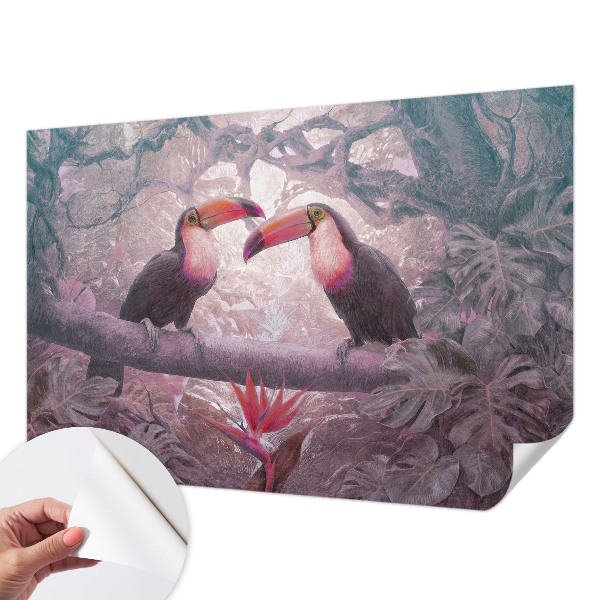 Papel de parede 3D Casal exótico
