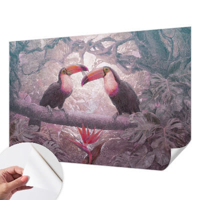 Papel de parede 3D Casal exótico