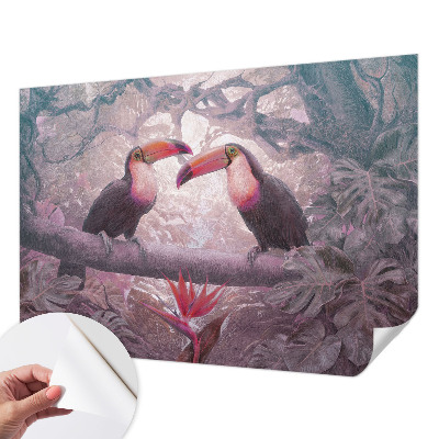 Papel de parede 3D Casal exótico