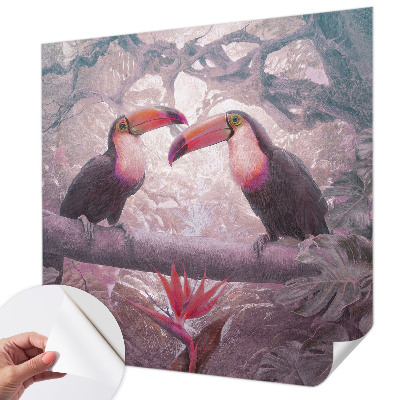 Papel de parede 3D Casal exótico