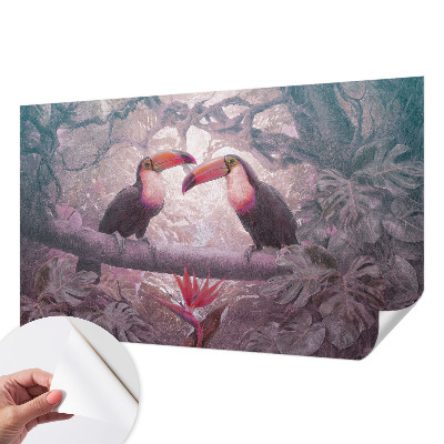 Papel de parede 3D Casal exótico
