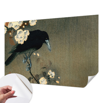 Papel de parede autocolante para sala Natureza exótica