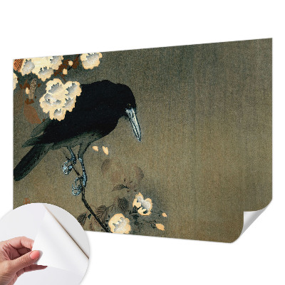Papel de parede autocolante para sala Natureza exótica