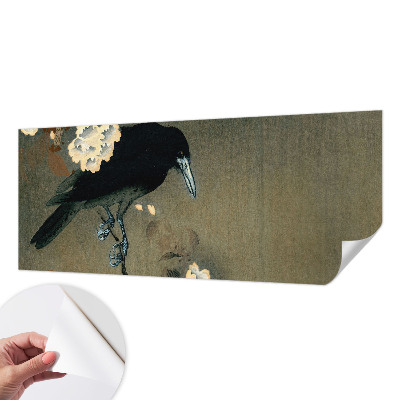 Papel de parede autocolante para sala Natureza exótica