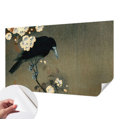 Papel de parede autocolante para sala Natureza exótica