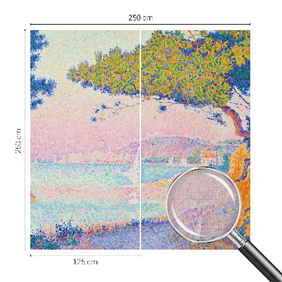 Papel de parede autocolante para quarto Paisagem colorida