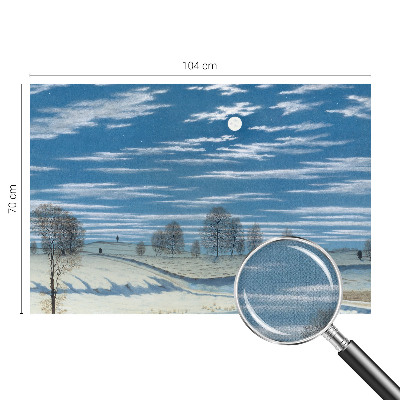 Papel de parede autocolante Paisagem de inverno