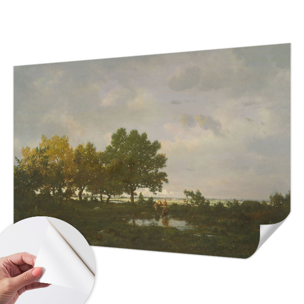 Papel de parede infantil Paisagem florestal