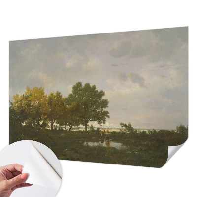 Papel de parede infantil Paisagem florestal