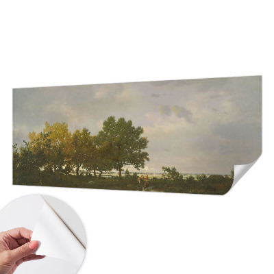 Papel de parede infantil Paisagem florestal