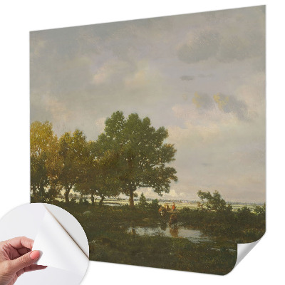 Papel de parede infantil Paisagem florestal