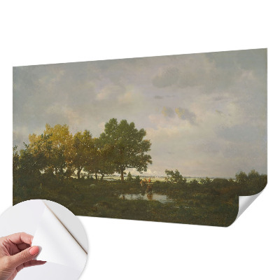 Papel de parede infantil Paisagem florestal